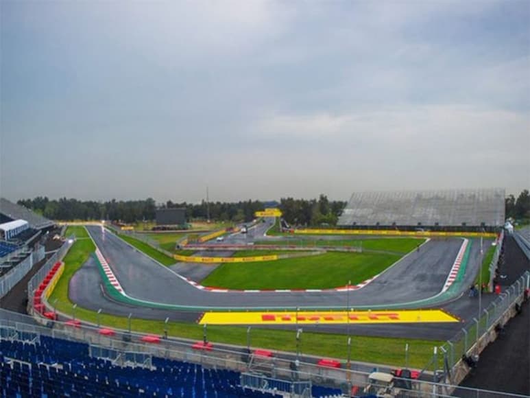 La pista del renovado Autódromo Hermanos Rodríguez cuenta con lo último en tecnología y está a nivel de las pistas más importantes del mundo, destacó un comunicado del Autódromo. (TWITTER)
