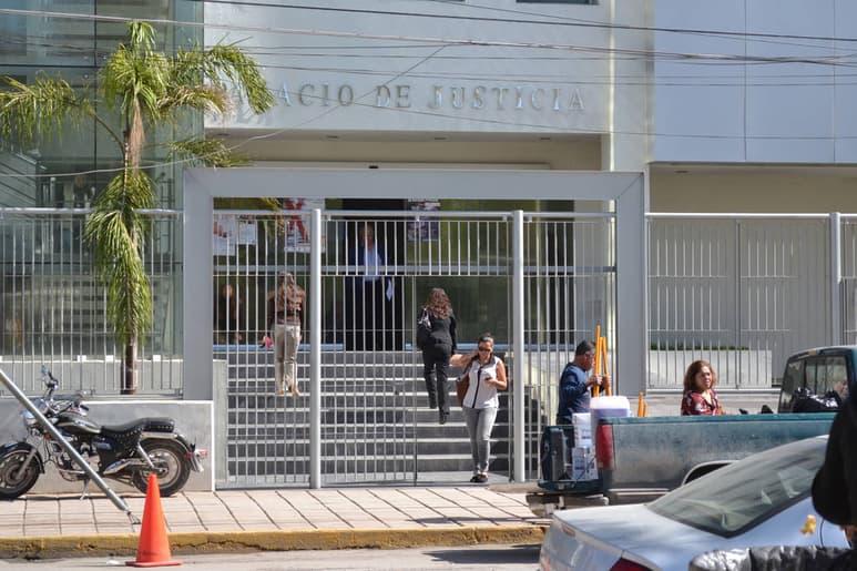Vinculado. En audiencia celebrada ayer en el Palacio de Justicia, Jesús quedó vinculado a proceso. (EL SIGLO DE TORREÓN)