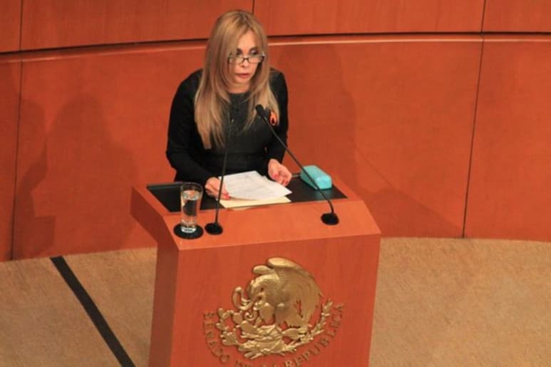 La magistrada Sara Patricia Orea Ochoa planteó que los ministros deben tener un mayor diálogo con la sociedad y con los poderes locales. (TWITTER)