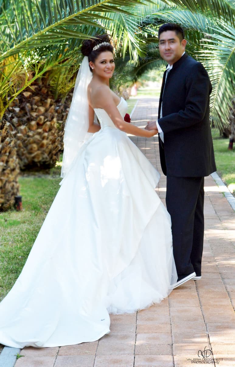 Jesús Eduardo Reyes Sotelo y María Esther Sáenz Alonso.