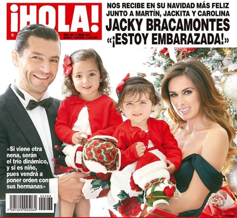La conductora declaró a esa revista que este nuevo embarazo les despertó la ilusión y la alegría a ambos por darles un hermanito a sus hijas. (ESPECIAL)