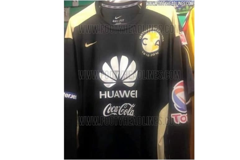 Filtran posible playera para el centenario de América. (TWITTER)