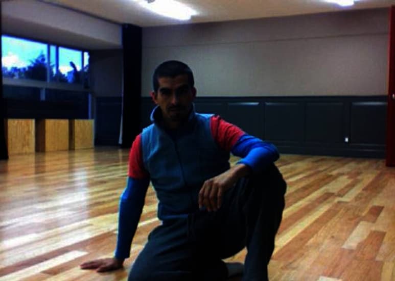 El intérprete. Luis Villanueva es bailarín y maestro de danza.