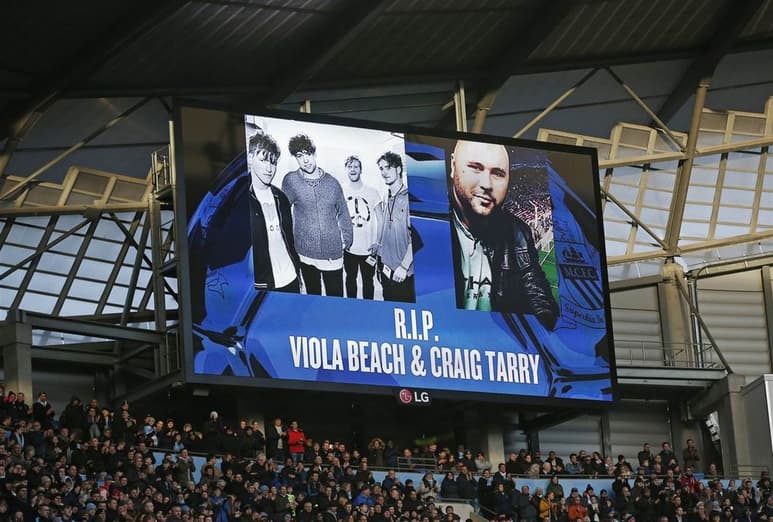 Accidente. Pertenecían al grupo británico Viola Beach.