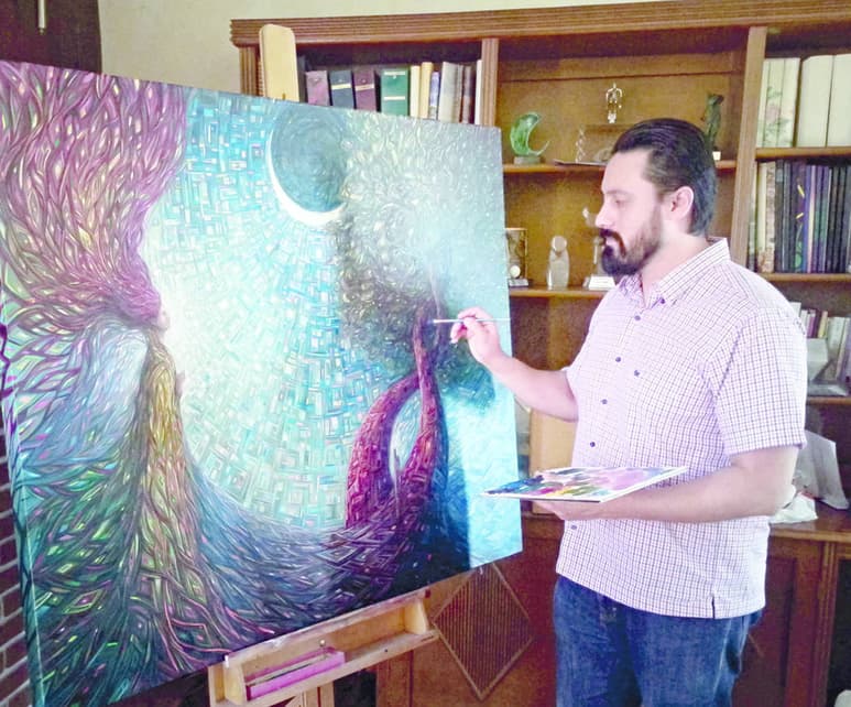 Invitado. El lagunero Eduardo Rodríguez Calzado, presenta la exposición Nuevas Perspectivas en el Museo de la Revolución.