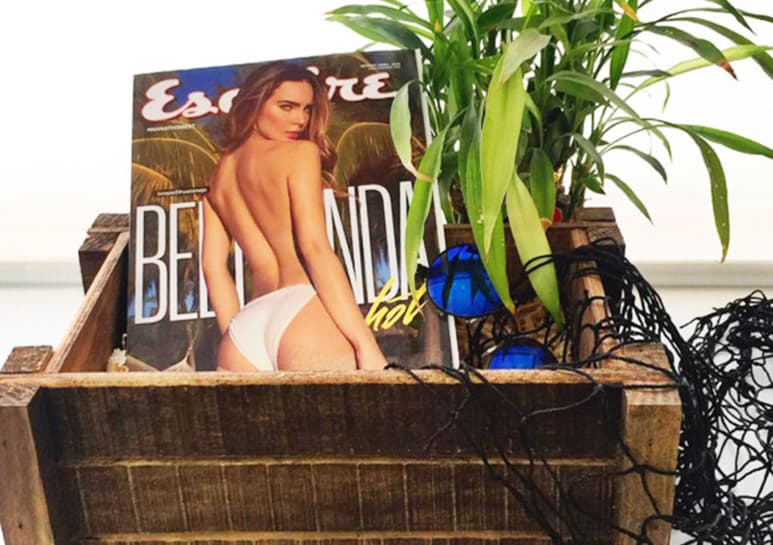 La revista compartió una imagen de la revista donde aparece la cantante. (INSTAGRAM)