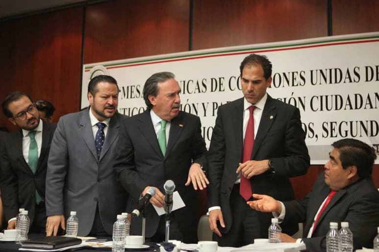 Sin diálogo. Senadores del PRI y el Verde no se han sentado a discutir la propuesta de Ley 3de3.