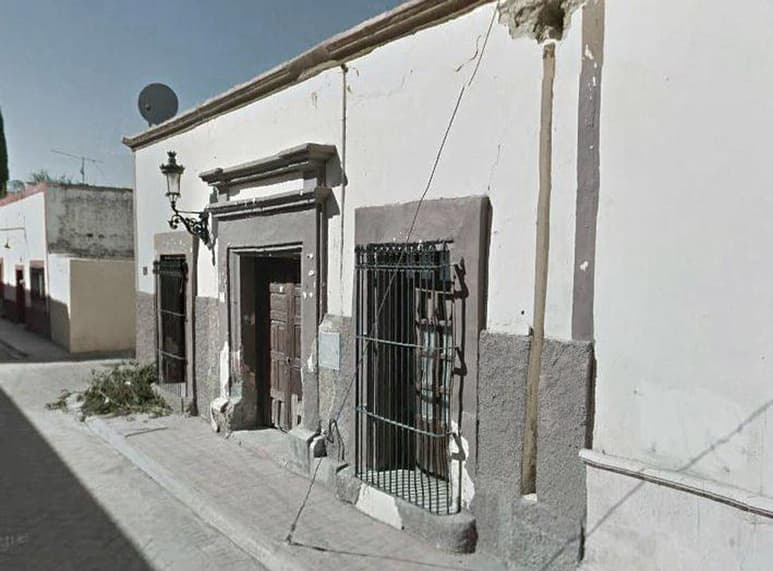 Domicilio de Máximo Campos Navarro en Madero y Cazadores de Parras.