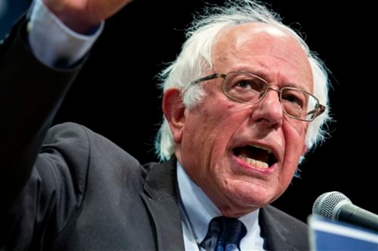Sanders hizo un recuento de los estados que ganó y el hecho de que muchos jóvenes se sumaron a su campaña y no a la de Hillary Clinton. (ARCHIVO)