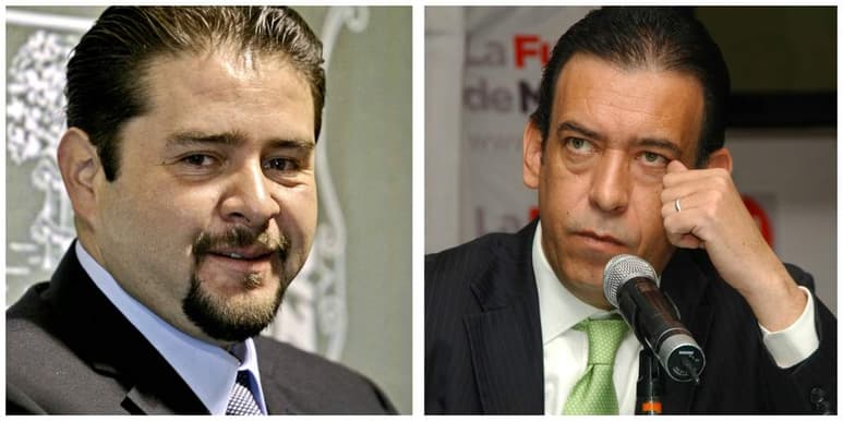 En audiencia. Un testigo declaró que el grupo criminal pagó para recibir protección del gobierno de Humberto (der.), a través de Vicente Chaires (izq.), quien era director de Administración del Estado. (ARCHIVO)