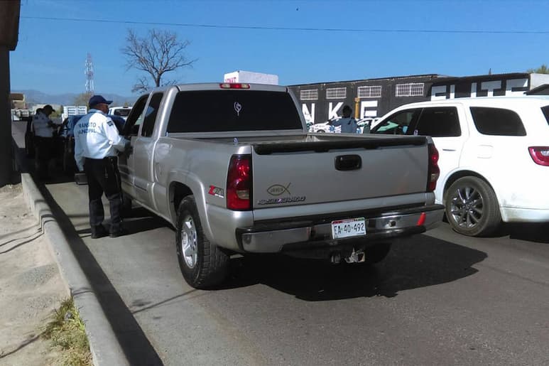 A la baja. El número de conductores infraccionados por exceso de velocidad en el Periférico de Gómez Palacio, ha disminuido. (EL SIGLO DE TORREÓN)