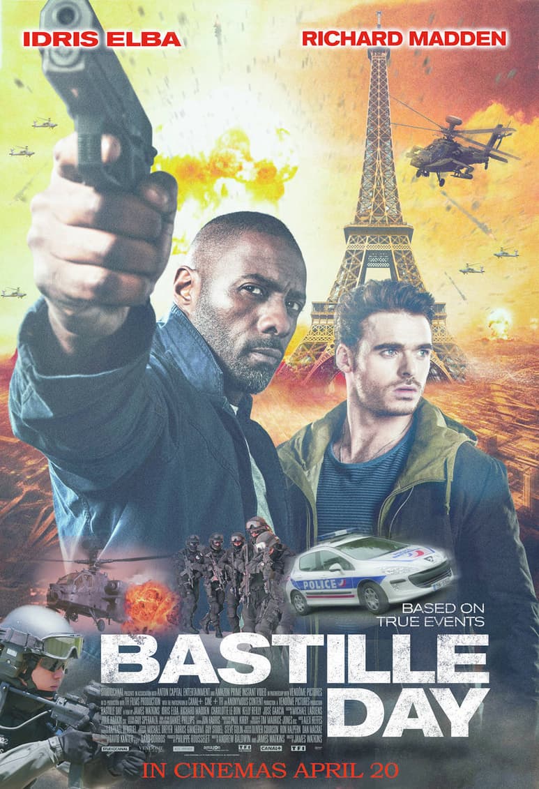 Fuera de cartelera. La película es protagonizada por Idris Elba y Richard Madden, bajo la dirección de James Watki. (ARCHIVO)