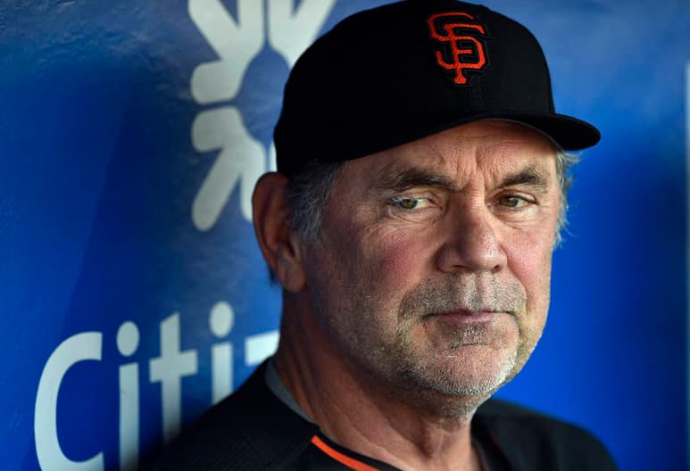 Bruce Bochy no estuvo presente en el
juego ante Marlines. (Archivo)