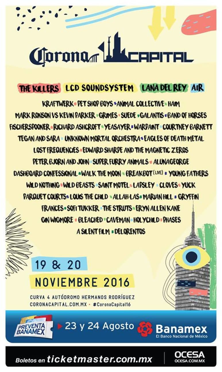 The Killers engalana el cartel del célebre festival musical. (FACEBOOK)