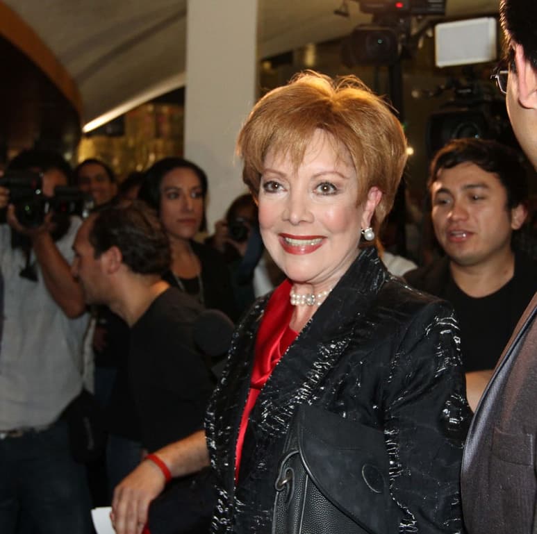 La actriz mexicana Jacqueline Andere, quien tiene una trayectoria amplia en cine, teatro y televisión, celebra este sábado 78 años de vida. (ARCHIVO)