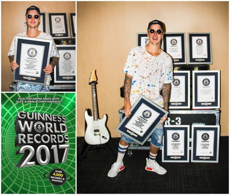 Multipremiado. El cantante fue reconocido por sus altas ventas, sus reproducciones en internet y sus redes sociales.