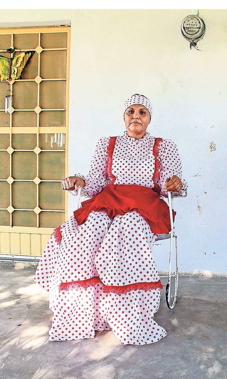 Tradiciones. Los mascogos se lamentan sobre la pérdida de sus tradiciones y aseguran que sólo queda la comida y el vestuario.