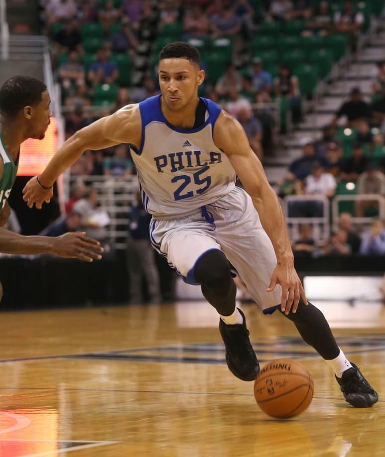 Ben Simmons, primera selección de Filadelfia en el Draft de este año. (AP)