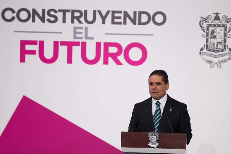 Aureoles anunció los ocho relevos que señaló, son institucionales y una renovación de equipos de trabajo, que contribuya a evitar el desgaste natural que produce el ejercicio de gobierno. (ARCHIVO)