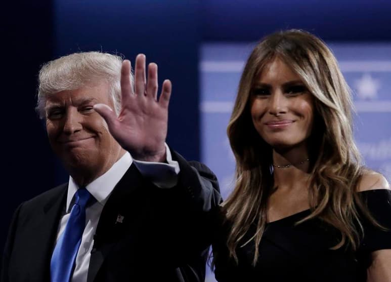 'Ellos lo están pidiendo. Ellos comenzaron. Ellos empezaron desde el principio de la campaña, poniendo la foto de mis días de modelaje', dijo Melania Trump. (ARCHIVO)