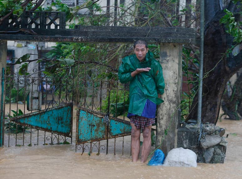 Riesgo. Casi 100 mil personas fueron evacuadas.