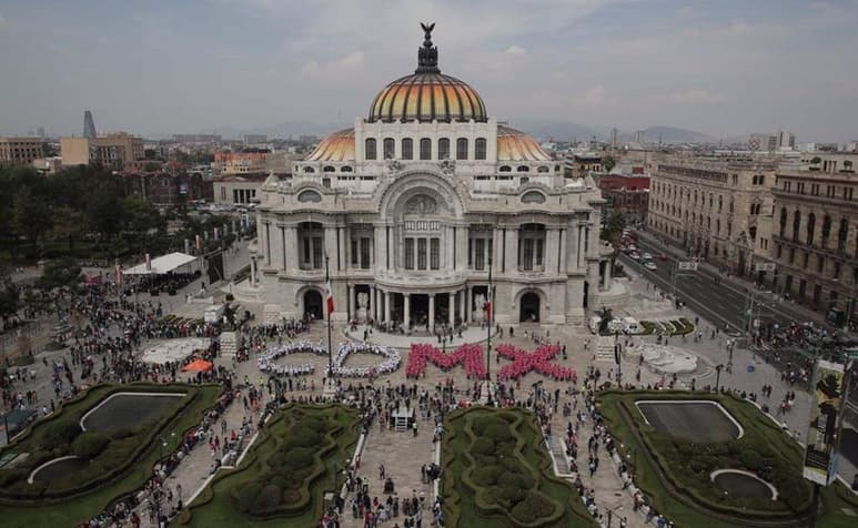 El evento fue organizado por Anima Inc., empresa mexicana nominada a tres premios Emmy, con el propósito de enaltecer los valores de los capitalinos: trabajo, unión y convivencia.