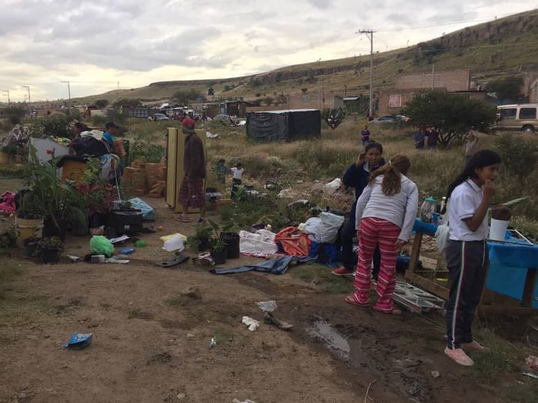 Retiro. El viernes se realizó un desalojo de 70 familias en la colonia Ampliación gobernadores.
(EL SIGLO DE TORREÓN)