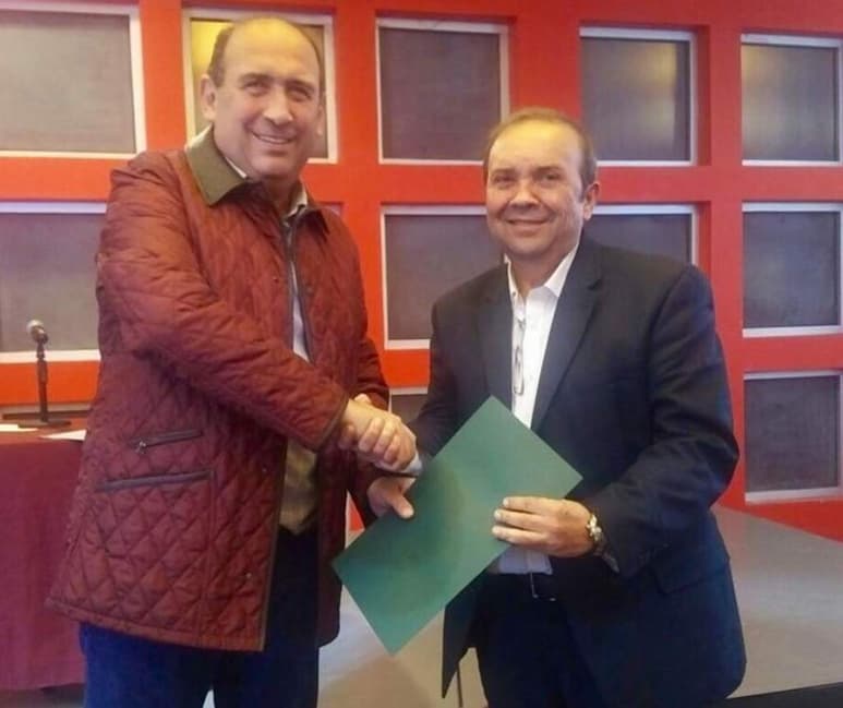 Moreira Valdez entregó el nombramiento a Marco Antonio Dávila Montesinos como el nuevo titular.