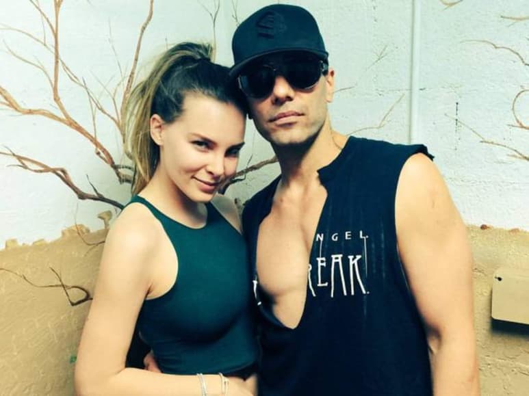 Belinda y Criss Angel se conocieron luego de que ella fuera a su show en Las Vegas. (INSTAGRAM)

