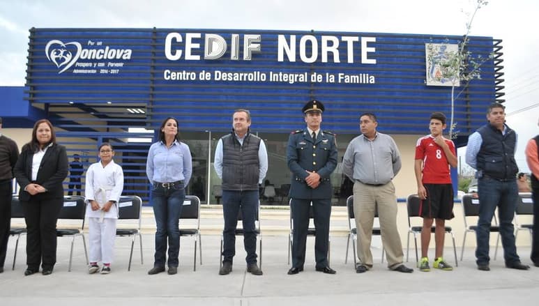 Obra. El alcalde Gerardo García Castillo entregó un nuevo Centro de Desarrollo Integral de la Familia. (CORTESÍA)