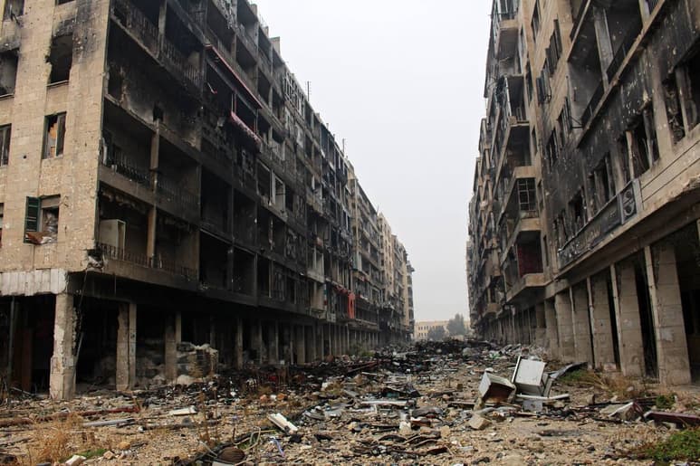 Devastada. Varios sitios de Mosul están totalmente destruidos luego de los intensos combates.