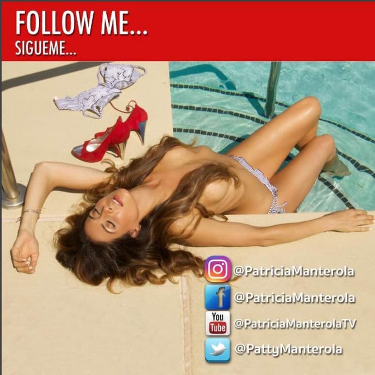 En la instantánea que subió a su Instagram, la también actriz posa topless a las afueras de una alberca, con la pregunta “¿Me sigues?”. (INSTAGRAM)