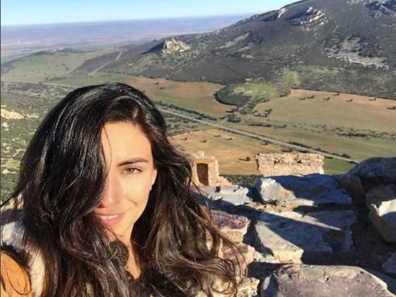 De paseo. Ana Brenda se encuentra en España. (ESPECIAL)