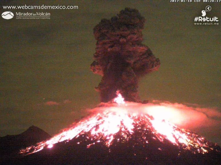 Derivado de la explosión, se registró caída de ceniza en Colima y Jalisco. (ESPECIAL)