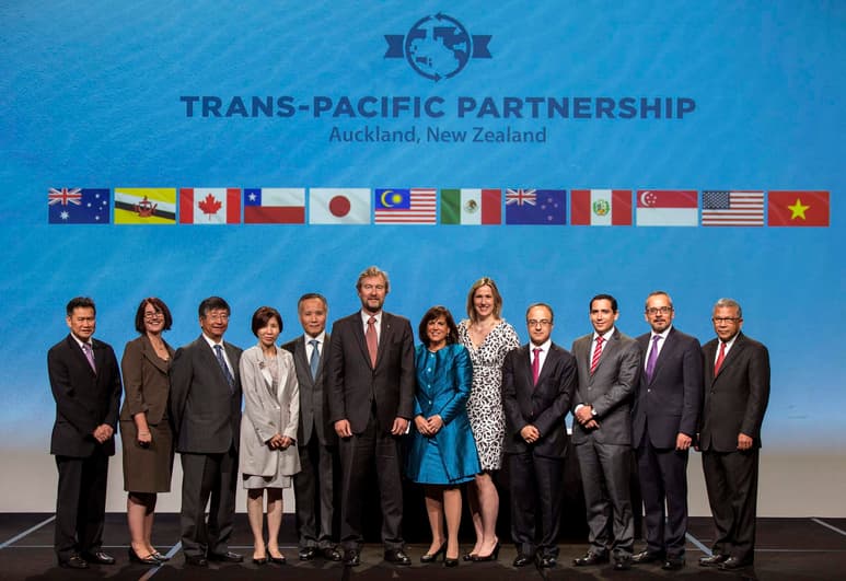 Participan 12 países: Australia, Brunei, Canadá, Chile, Estados Unidos, Japón, Malasia, México, Nueva Zelanda, Perú, Vietnam y Singapur. (EFE)