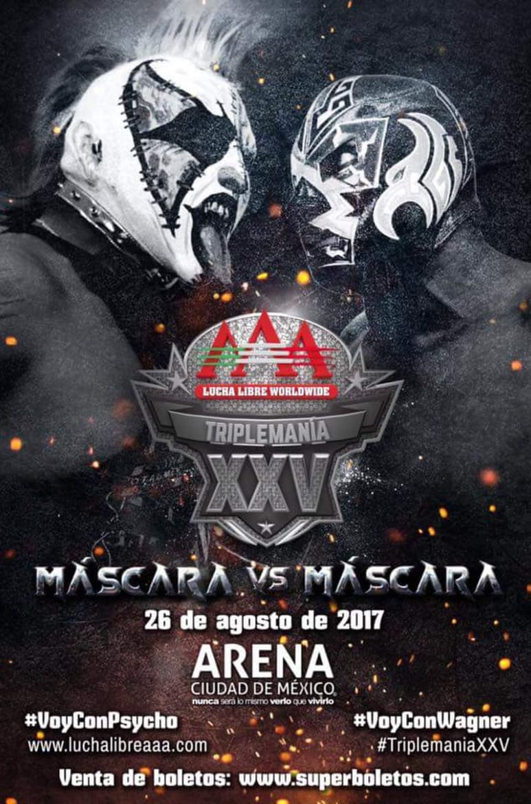 Dr. Wagner Jr. y Psycho Clown se enfrentarán en Triplemanía XXV. (Especial)