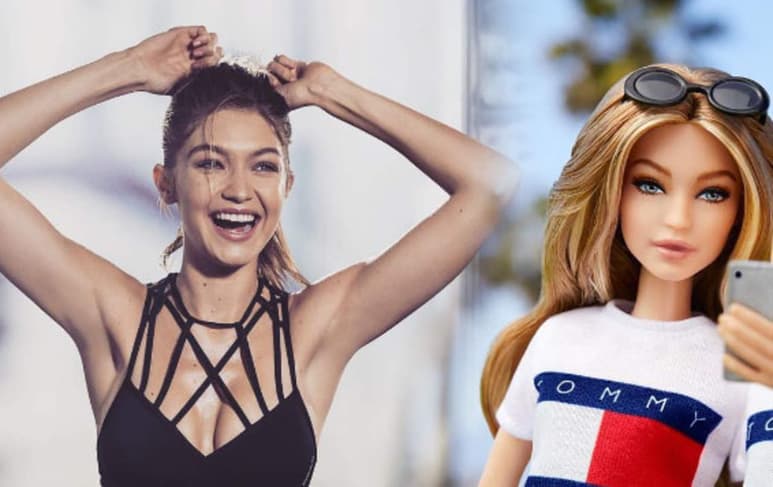 La muñeca fue lanzada con motivo de la nueva colección de la marca de ropa Tommy Hilfiger, de la cual Hadid es la imagen.