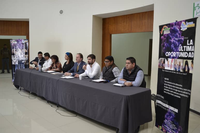 Presentan obra. Invitan a jóvenes a presenciar la obra La última oportunidad', que aborda la actual problemática social.