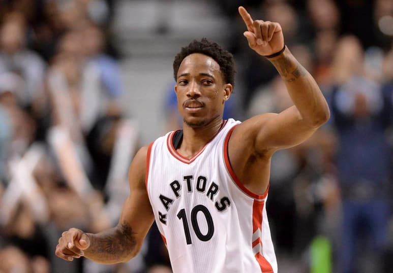 DeRozan anotó 43 puntos. (AP)