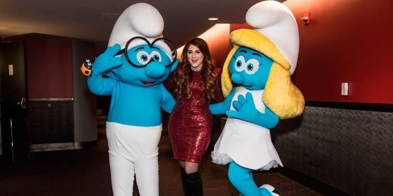 Tema. Meghan Trainor compuso y canta la nueva canción de la película Los pitufos: La aldea escondida, titulada I'm a Lady. (ESPECIAL)