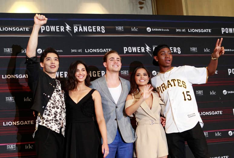 Presentan el filme de los Power Rangers. (EFE)