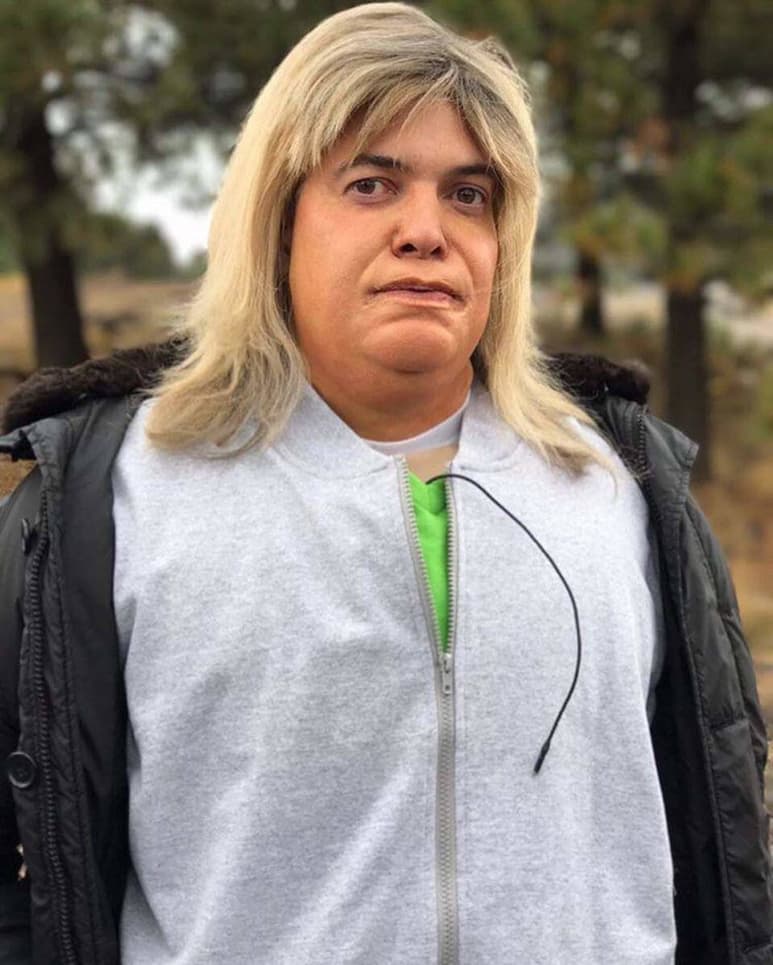 Caracterización. El conductor Fernando del Solar mostró su transformación.