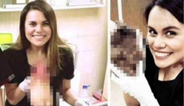 La delegación estatal del IMSS procedió a dar de baja a las doctoras residentes, una de ellas de nombre Carolina y una acompañante que no fue identificada. (TWITTER)