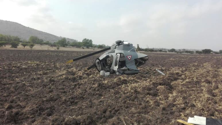 Se trata de una aeronave McDonnel Douglas MD530. (TWITTER)