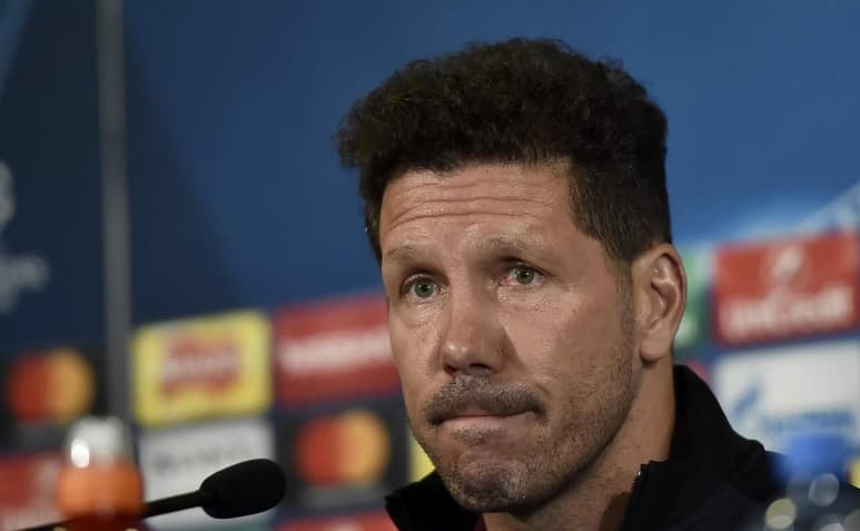 Diego Simeone dijo que no ha hablado con nadie de la AFA. (EFE)