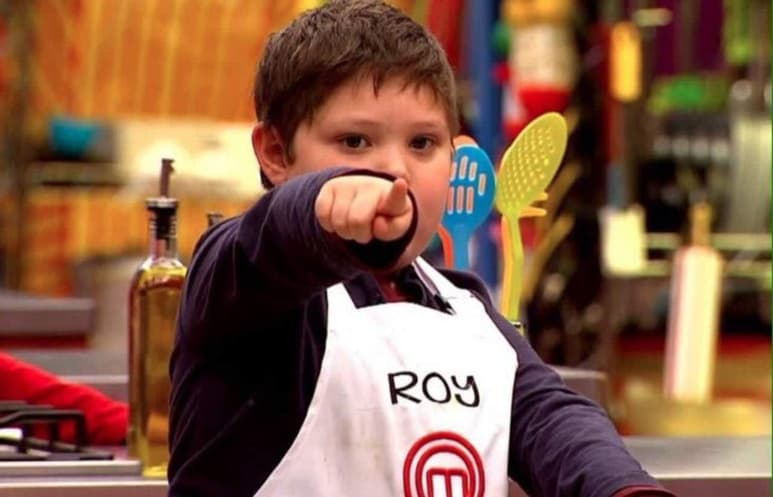 'Roy' ayer fue eliminado de MasterChef Junior. (ARCHIVO)