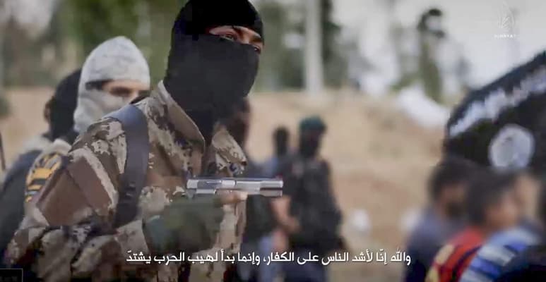 La grabación, en idioma ruso y con una duración de 12 minutos, fue transmitida en sitios islamistas que el grupo yihadista utiliza de manera cotidiana para difundir su propaganda o sus operaciones y ataques. (ARCHIVO)