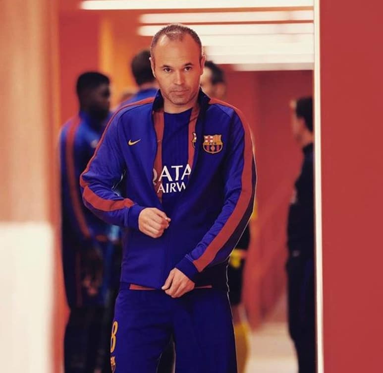 Iniesta llegó con el conjunto culé en septiembre de 1996