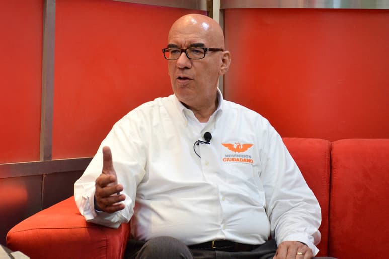 Proyecto. Dante Delgado mencionó que Movimiento Ciudadano plantea empoderar a los ciudadanos, la democracia participativa.