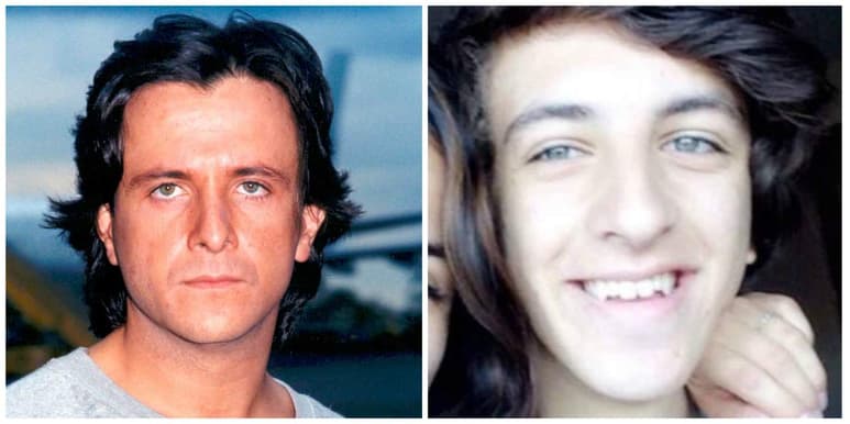 Carina Ricco publicó una imagen de sus hijos Fiona y Luca, este último con gran parecido al fallecido actor. (ESPECIAL)